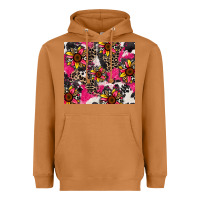 Meerkat sunflower cowhide Heavyweight Hoodie - Zillion Design Studio