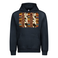 Navy serape sunflower cowhide leopard brushstroke Urban Hoodie - AdoDesignShop