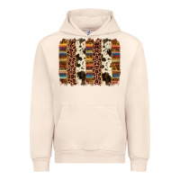 Sandshell serape sunflower cowhide leopard brushstroke Urban Hoodie - AdoDesignShop
