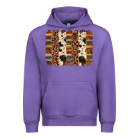 Tulip serape sunflower cowhide leopard brushstroke Urban Hoodie - AdoDesignShop