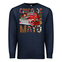 Navy Cinco de Mayo Truck Premium Sweatshirt - texasbilliewilder