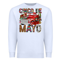 White Cinco de Mayo Truck Premium Sweatshirt - texasbilliewilder