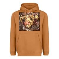 Meerkat leopard cow Heavyweight Hoodie - Zillion Design Studio