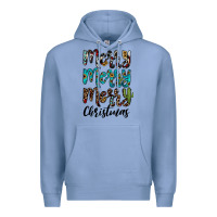 Colony Blue merry christmas Premium Hoodie - JahusDesignShop