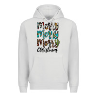Dove Grey merry christmas Premium Hoodie - JahusDesignShop
