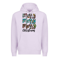 Lilac merry christmas Premium Hoodie - JahusDesignShop