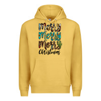 Antique Gold merry christmas Premium Hoodie - JahusDesignShop