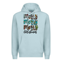 Blue Mist merry christmas Premium Hoodie - JahusDesignShop