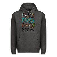 Charcoal Heather merry christmas Premium Hoodie - JahusDesignShop