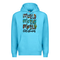 Ocean Blue merry christmas Premium Hoodie - JahusDesignShop