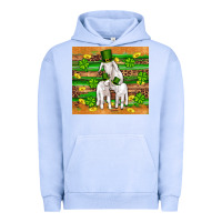 Pigment Grape Ice st patricks goat family shamrock gold serape leopard glitter wooden tu Urban Hoodie - Artiststas