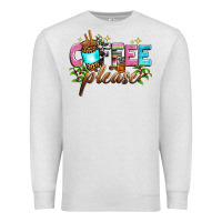 Oatmeal Heather coffee please Premium Sweatshirt - Zillion Design Studio