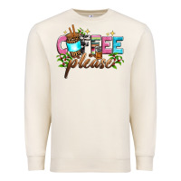 Sandshell coffee please Premium Sweatshirt - Zillion Design Studio