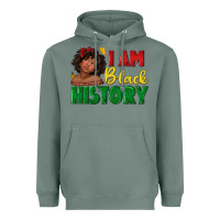 Sage i am black history with afro black girl Heavyweight Hoodie - texasbilliewilder