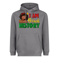 Storm i am black history with afro black girl Heavyweight Hoodie - texasbilliewilder
