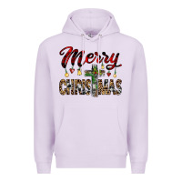 Lilac merry christmas Premium Hoodie - JahusDesignShop