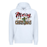 White merry christmas Premium Hoodie - JahusDesignShop
