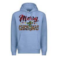 Colony Blue merry christmas Premium Hoodie - JahusDesignShop
