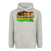 Moon Dust juneteenth 1865 with crown flag Heavyweight Hoodie - texasbilliewilder