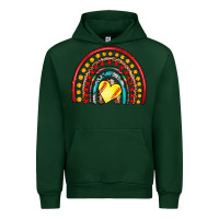 Forest Green softball rainbow Urban Hoodie - Artiststas