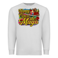 Dove Grey Happy Cinco de Mayo Premium Sweatshirt - texasbilliewilder