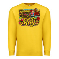 Lemon Happy Cinco de Mayo Premium Sweatshirt - texasbilliewilder