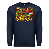 Navy Happy Cinco de Mayo Premium Sweatshirt - texasbilliewilder
