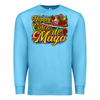 Ocean Blue Happy Cinco de Mayo Premium Sweatshirt - texasbilliewilder