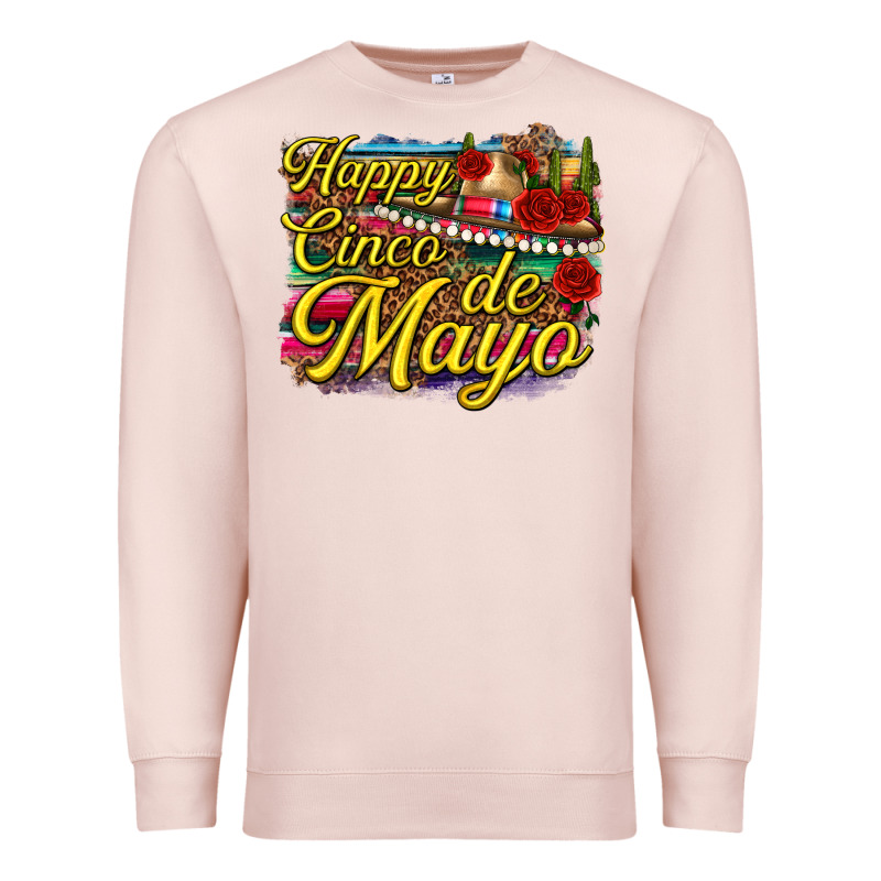 Happy Cinco De Mayo Premium Sweatshirt by texasbilliewilder | Teevron