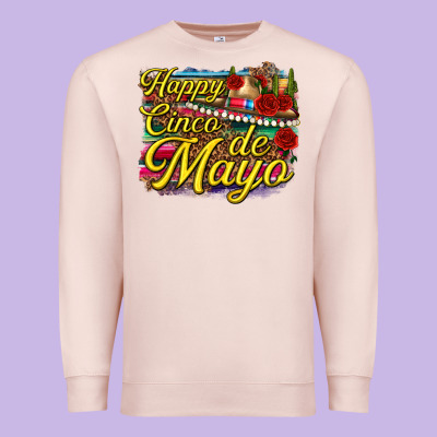 Happy Cinco De Mayo Premium Sweatshirt Designed By Texasbilliewilder