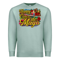 Seafoam Happy Cinco de Mayo Premium Sweatshirt - texasbilliewilder
