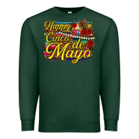 Sports Green Happy Cinco de Mayo Premium Sweatshirt - texasbilliewilder