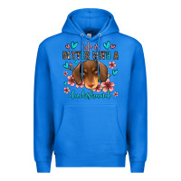True Royal life is better with a dachshund Premium Hoodie - Jasminsmagicworld