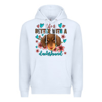 White life is better with a dachshund Premium Hoodie - Jasminsmagicworld