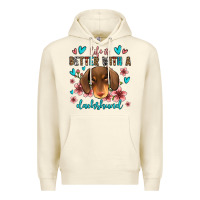 Sandshell life is better with a dachshund Premium Hoodie - Jasminsmagicworld