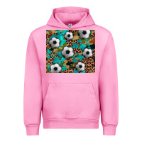 Fuchsia Pink soccer Urban Hoodie - Artiststas