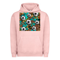Pigment Salmon soccer Urban Hoodie - Artiststas