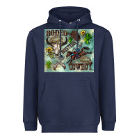 Navy country western Heavyweight Hoodie - Zillion Design Studio