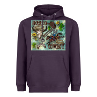 Plum country western Heavyweight Hoodie - Zillion Design Studio
