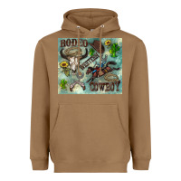 Toasted Coconut country western Heavyweight Hoodie - Zillion Design Studio