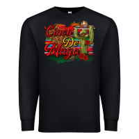 Black Cinco de Mayo Cactus Premium Sweatshirt - texasbilliewilder