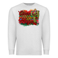 Oatmeal Heather Cinco de Mayo Cactus Premium Sweatshirt - texasbilliewilder
