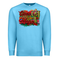 Ocean Blue Cinco de Mayo Cactus Premium Sweatshirt - texasbilliewilder