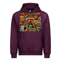 Mauve Wine football tumbler Urban Hoodie - Artiststas