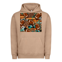 Pigment Burro football tumbler Urban Hoodie - Artiststas