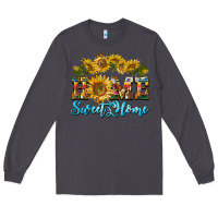 Smoke home sweet home sunflower Long Sleeve Tee - BarkalooDesign