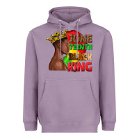 Lavender juneteenth black king Heavyweight Hoodie - texasbilliewilder