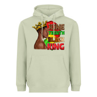 Matcha juneteenth black king Heavyweight Hoodie - texasbilliewilder