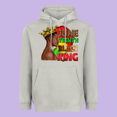 Heavyweight Hoodie juneteenth black king