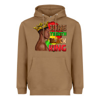 Toasted Coconut juneteenth black king Heavyweight Hoodie - texasbilliewilder